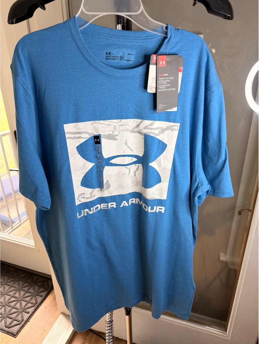 Under Armour Blue Short Sleeve T Shirt